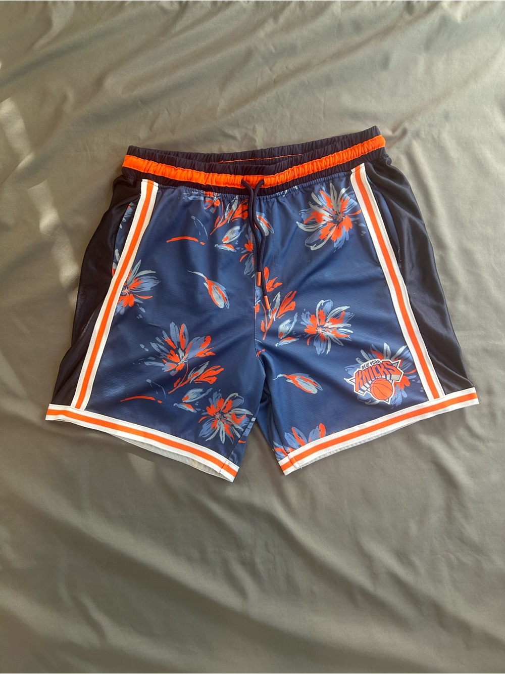 New York Knicks Floral Shorts